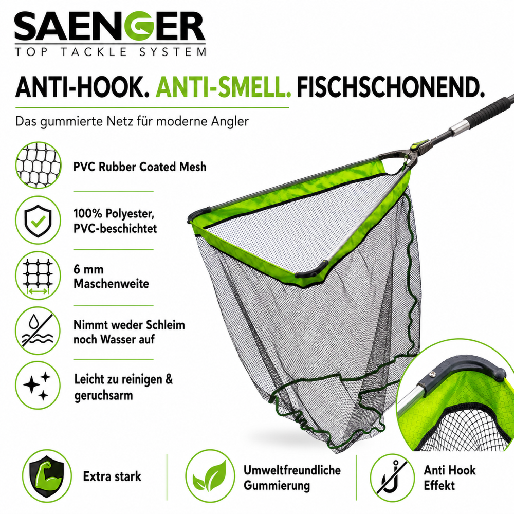 SAENGER MaxForcer Kescher 2tlg. 2,70m