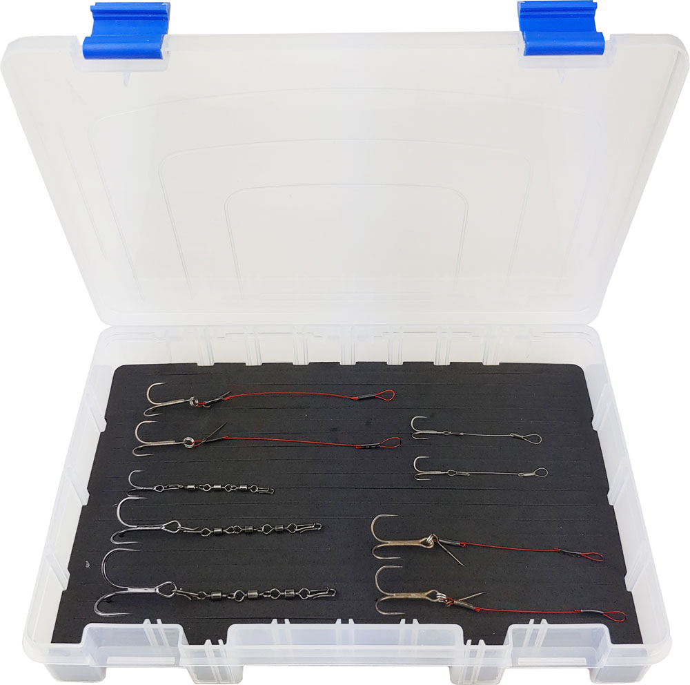 WIGGLER accessory box with foam insert - Large 280x190x45mm