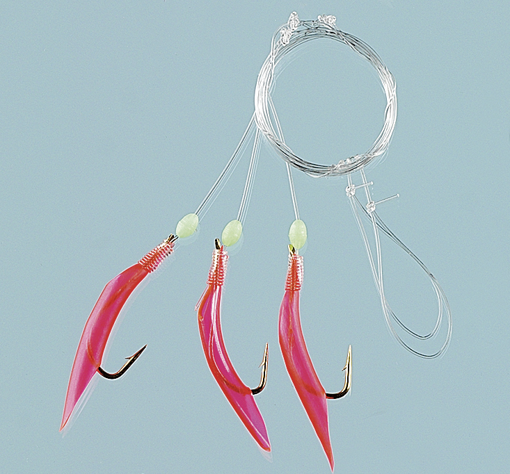 FLADEN Deep Sea Rig for Cod & Mackerel with Red Tube