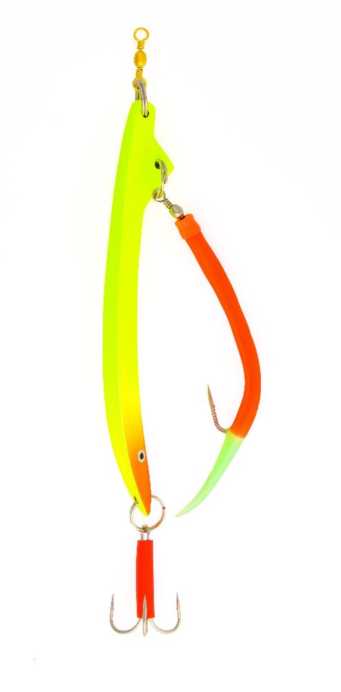 FLADEN Banana Pilk with Rubber Makk – Sea Pirk 250g - Red-Yellow