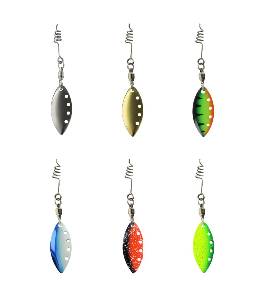 DEGA spinner blades with spring screw