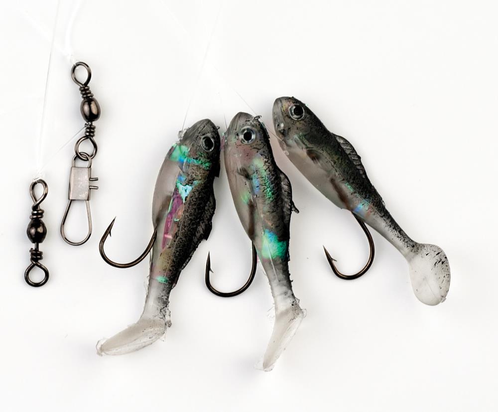 Behr Makrelen- und Heringssystem mit 3 Minifischen - Black