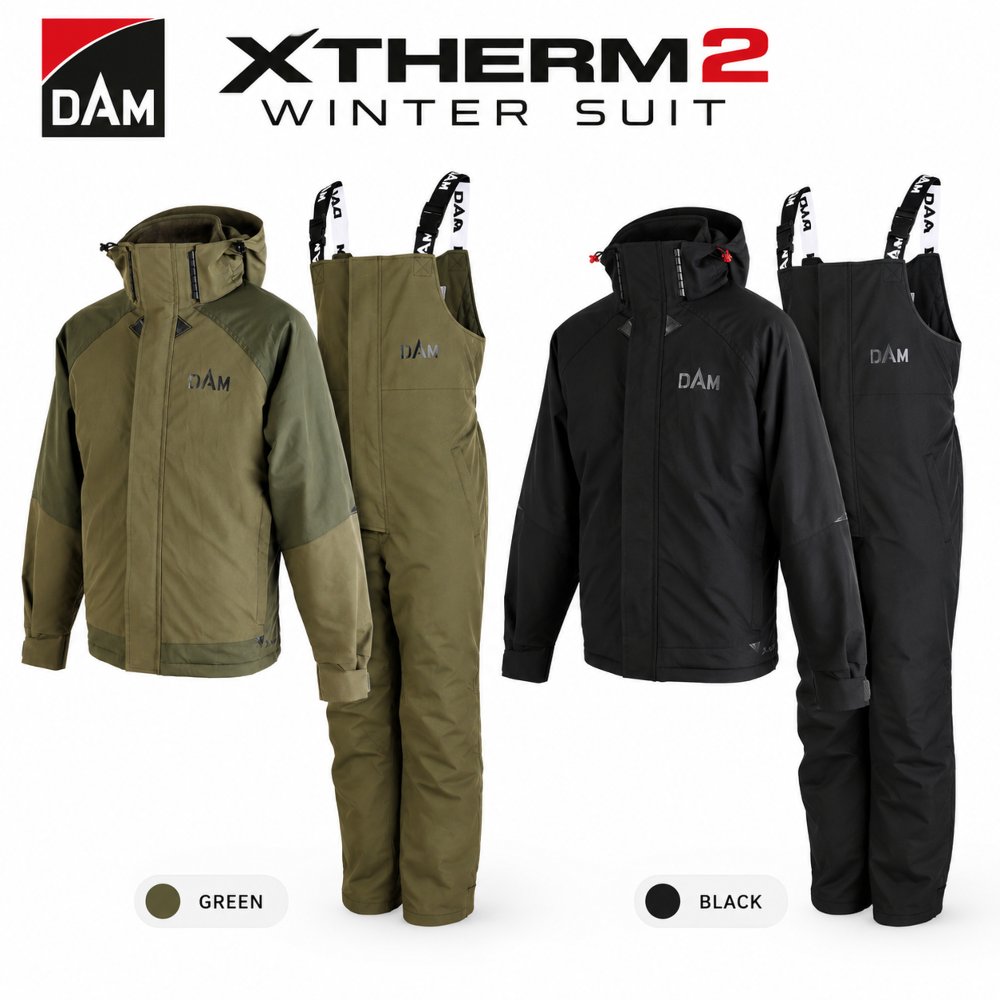 DAM Xtherm2  Winter Suit - Winteranzug Black - Gr. XL