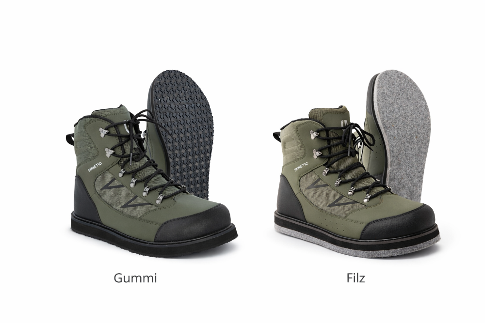 KINETIC X4 WADING BOOT Watschuhe Profilsohle 44-45/9-10