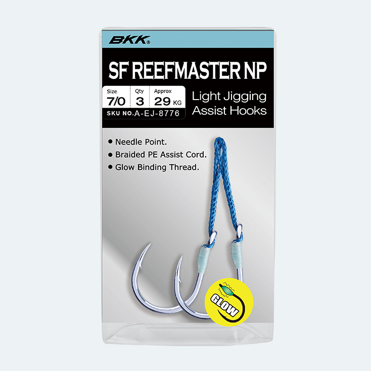 BKK SF Reefmaster NP Jigging Assist Hook - Size 1/0