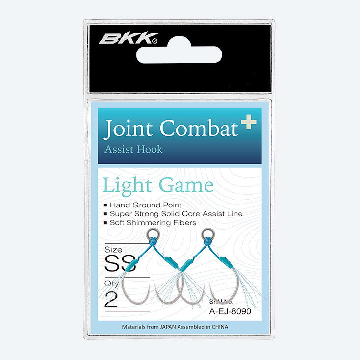 BKK Joint Combat+ - Light Slow Jigging Single Assist Hooks