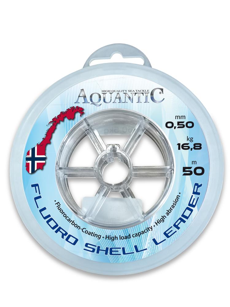 AQUANTIC Fluoro Shell Leader 50m