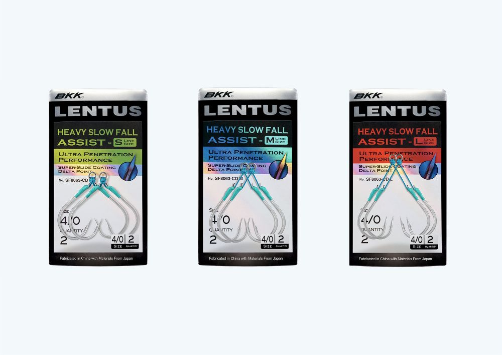 BKK SF Lentus M Slow Jigging Hooks - 3/0