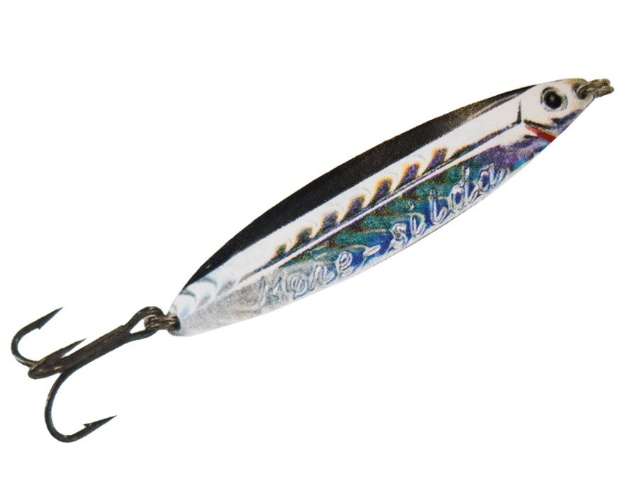Blue Fox MORESILDA Spoon 15g - 01-HBLK -  Holo/Silver/Black