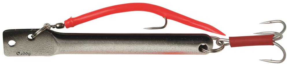 Kinetic Torpedo Pilker 200g - Black/Pearl