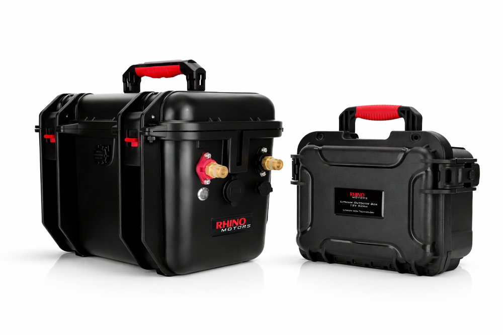 RHINO Lithium Outdoor Box 12V - Akku-Box für Bootsmotoren