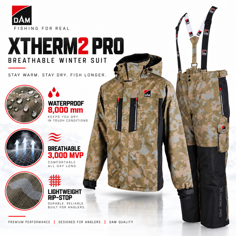DAM Xtherm2  Pro Breathable Winter Suit - Winteranzug Gr. L