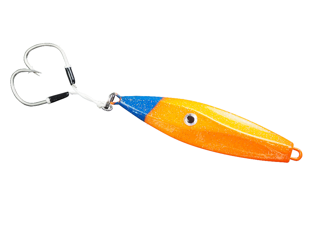 EISELE JDM Speed Jig mit Assist Hook 300g - Orange/Blue