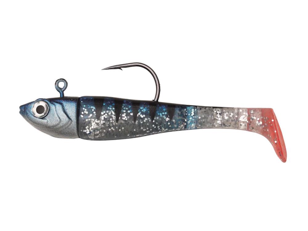 Kinetic Bunnie Sea Paddletail - Gummifisch-Jig-Blue Tiger100