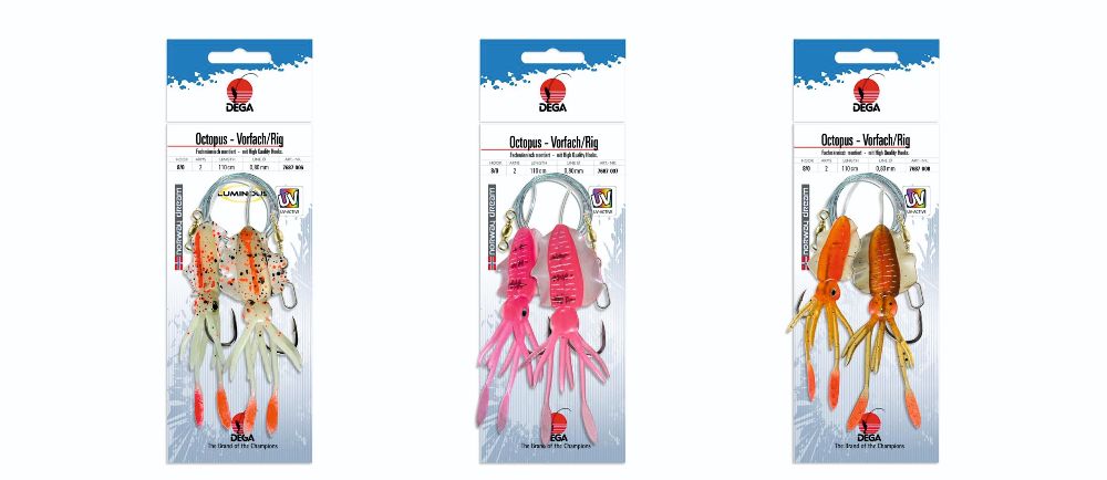 DEGA Octopus Rig with 2 hooks