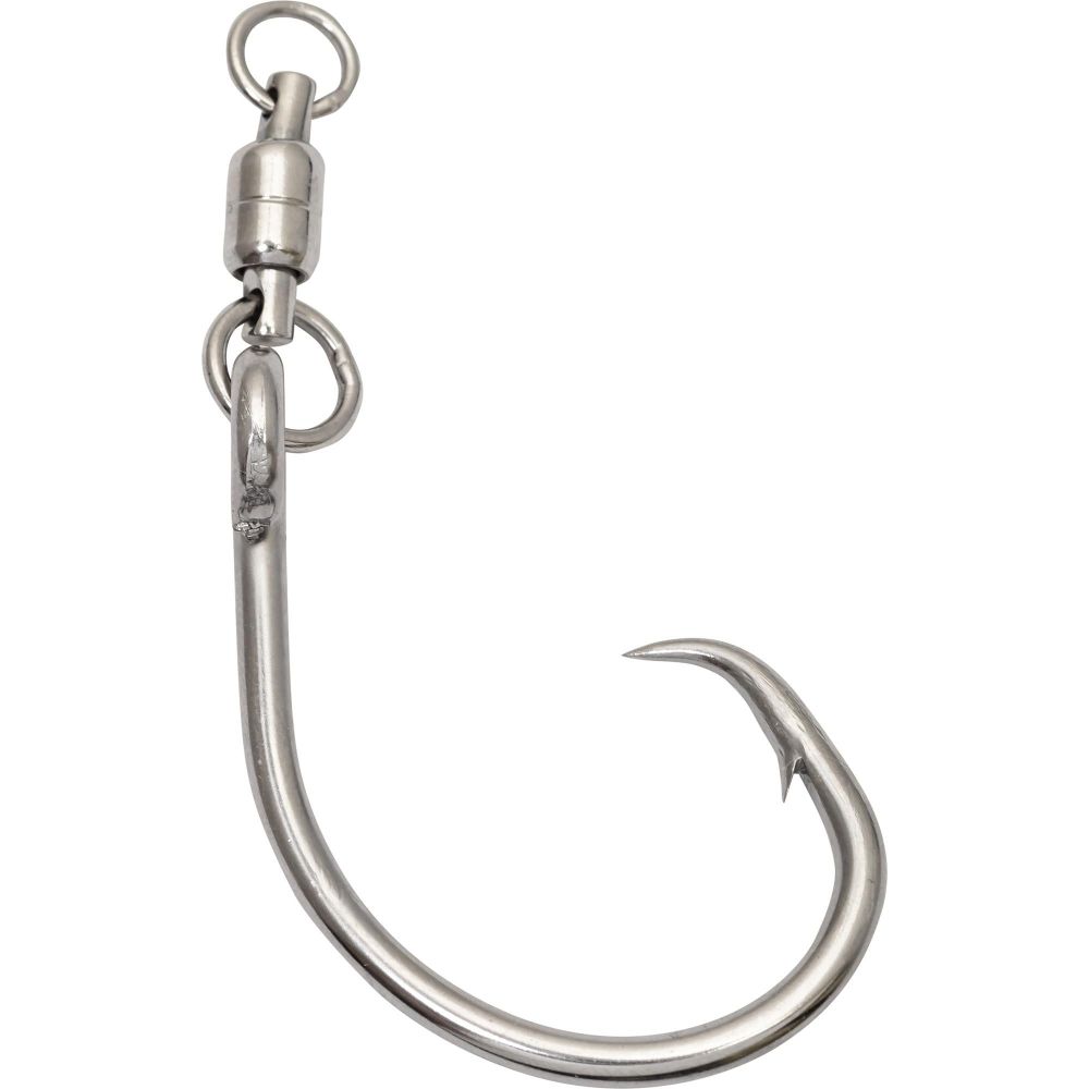 Mustad Demon Offset Circle Hook mit Wirbel