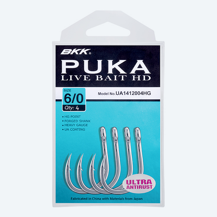 BKK Puka Livebait HD Hooks