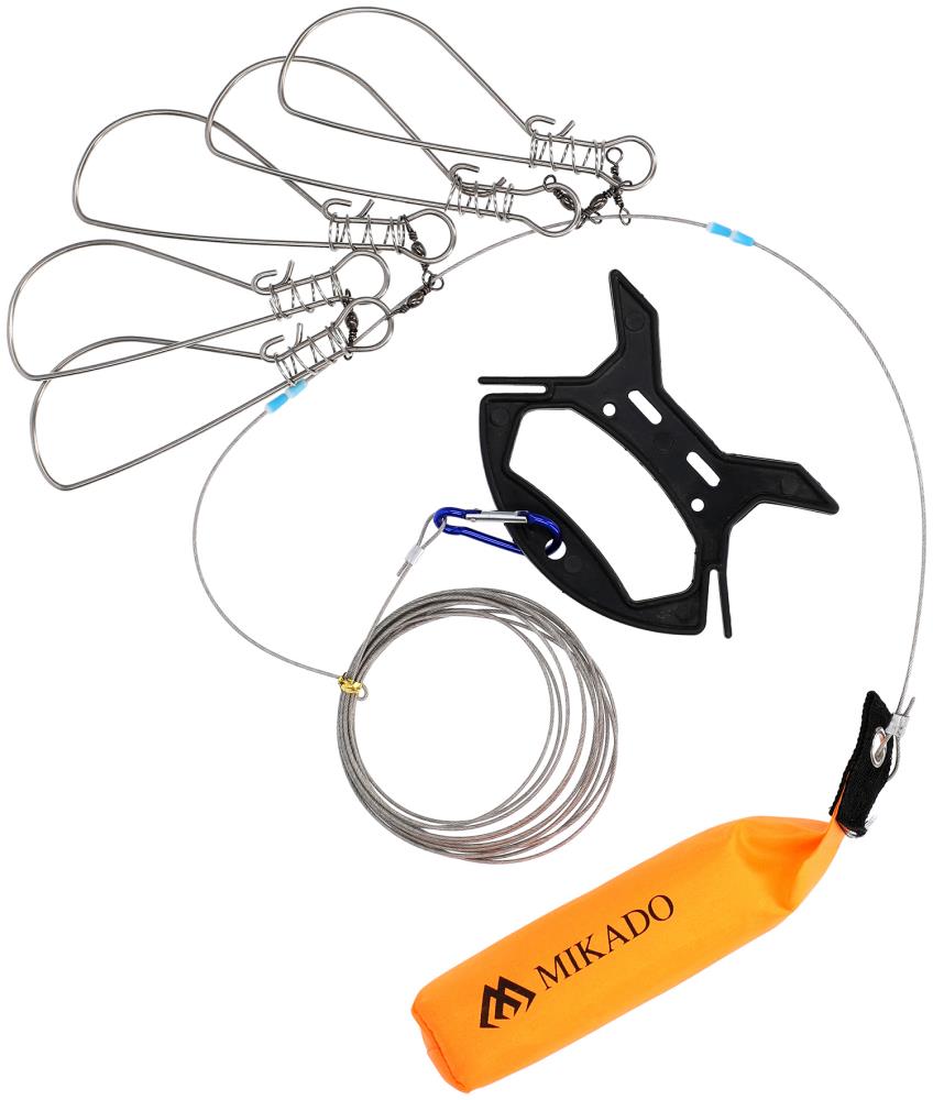 MIKADO Fischgalgen mit Schnur