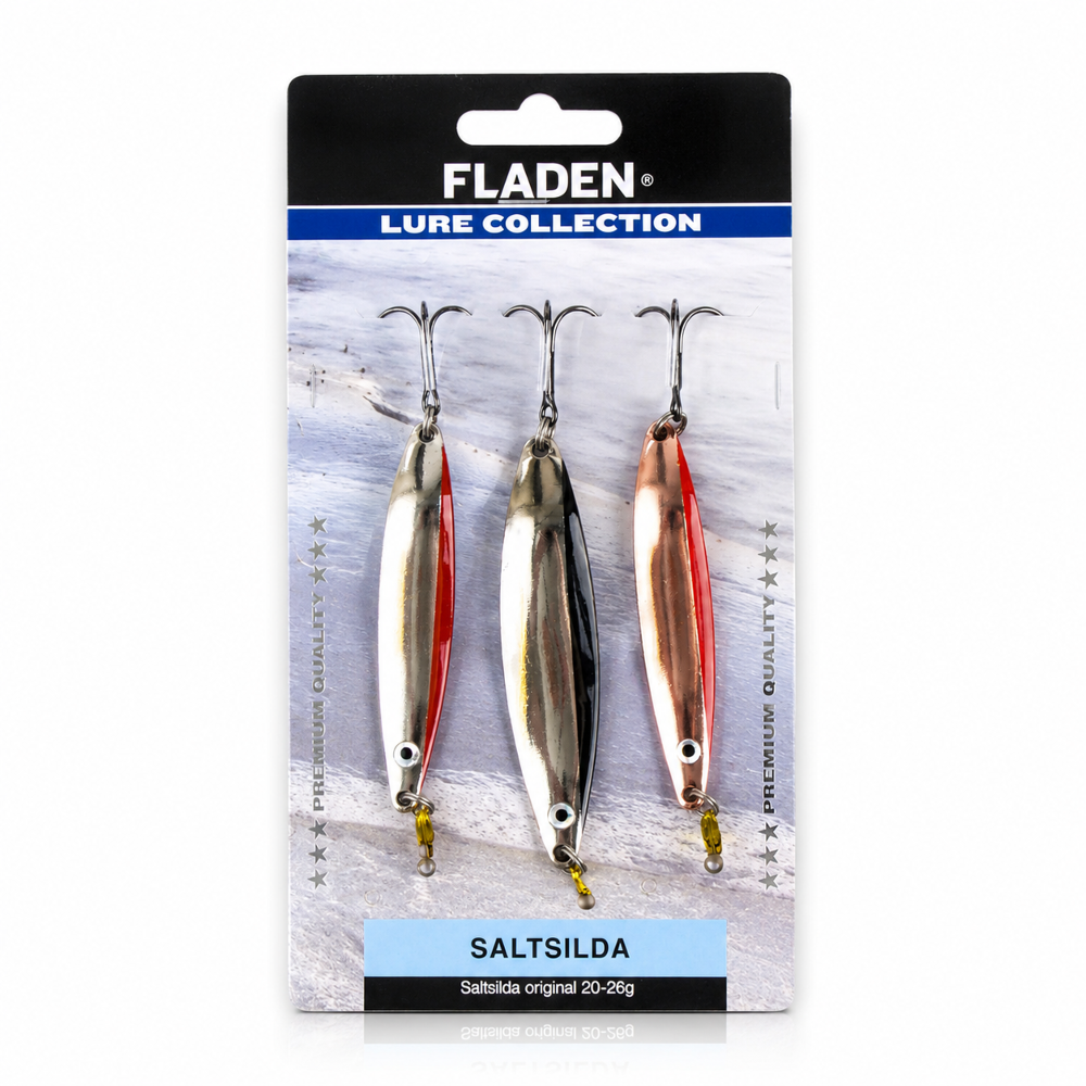 FLADEN Sluksett Saltsilda – Blinker-Set 20–26 g