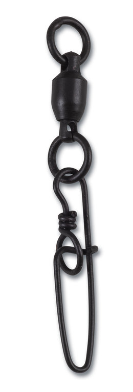 AQUANTIC Edelstahl Kugellager-Wirbel schwarz