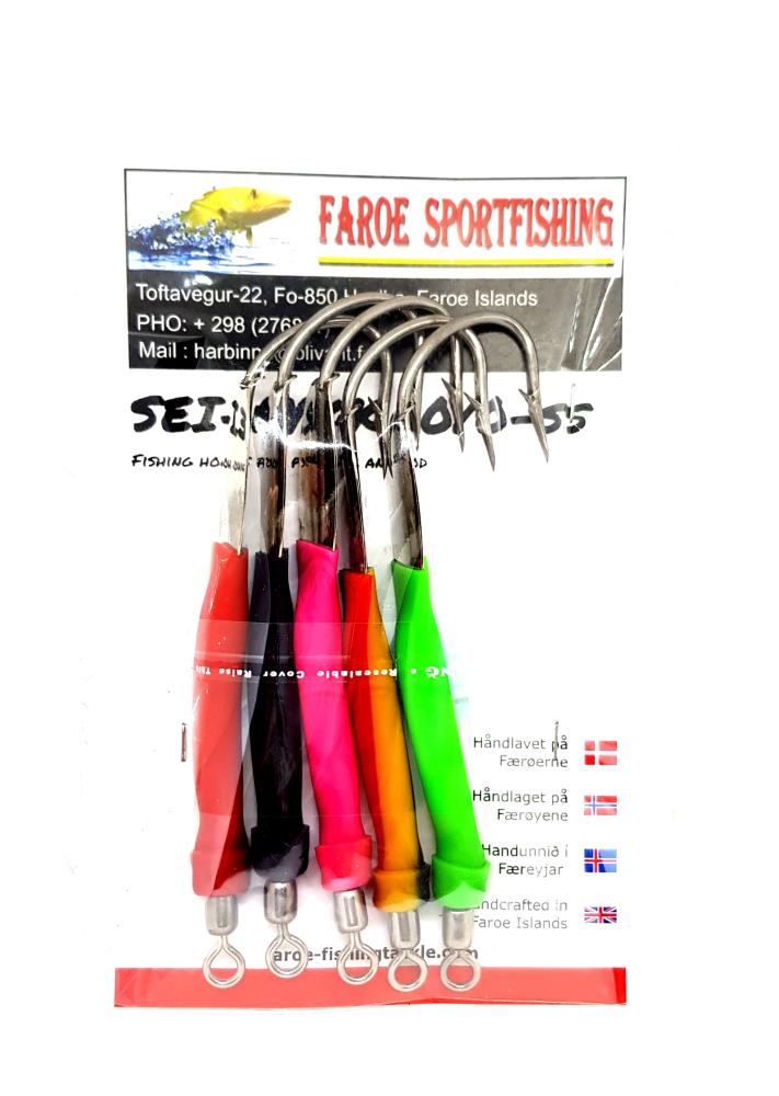 Faroe Sportfishing Rubber Eel Spoon Hook 10/0