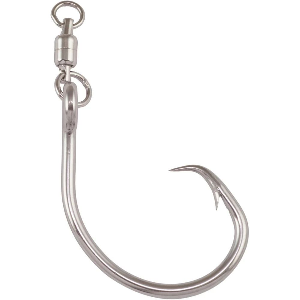 Mustad Demon Perfect Circle Hook with Swivel - Size 10/0