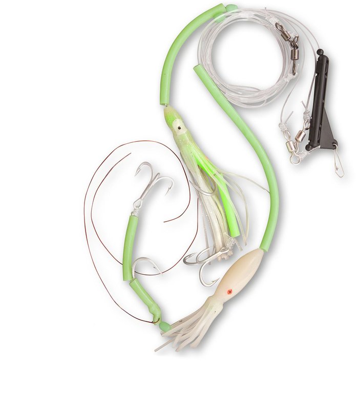 Zebco Lumb Rig selbstleuchtend 7/0 + 2/0 - 1,20mm - 65kg