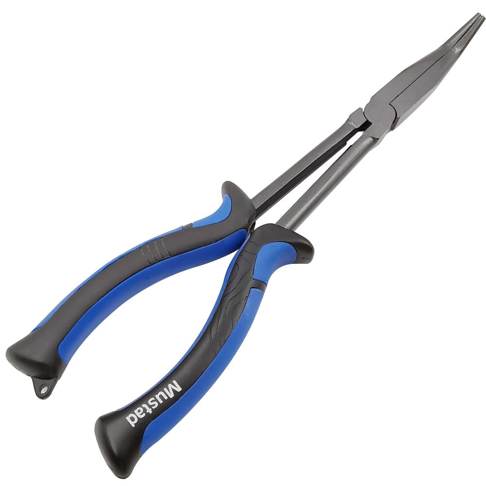 Mustad Bent Nose Plier MT104 - Lösezange gebogen