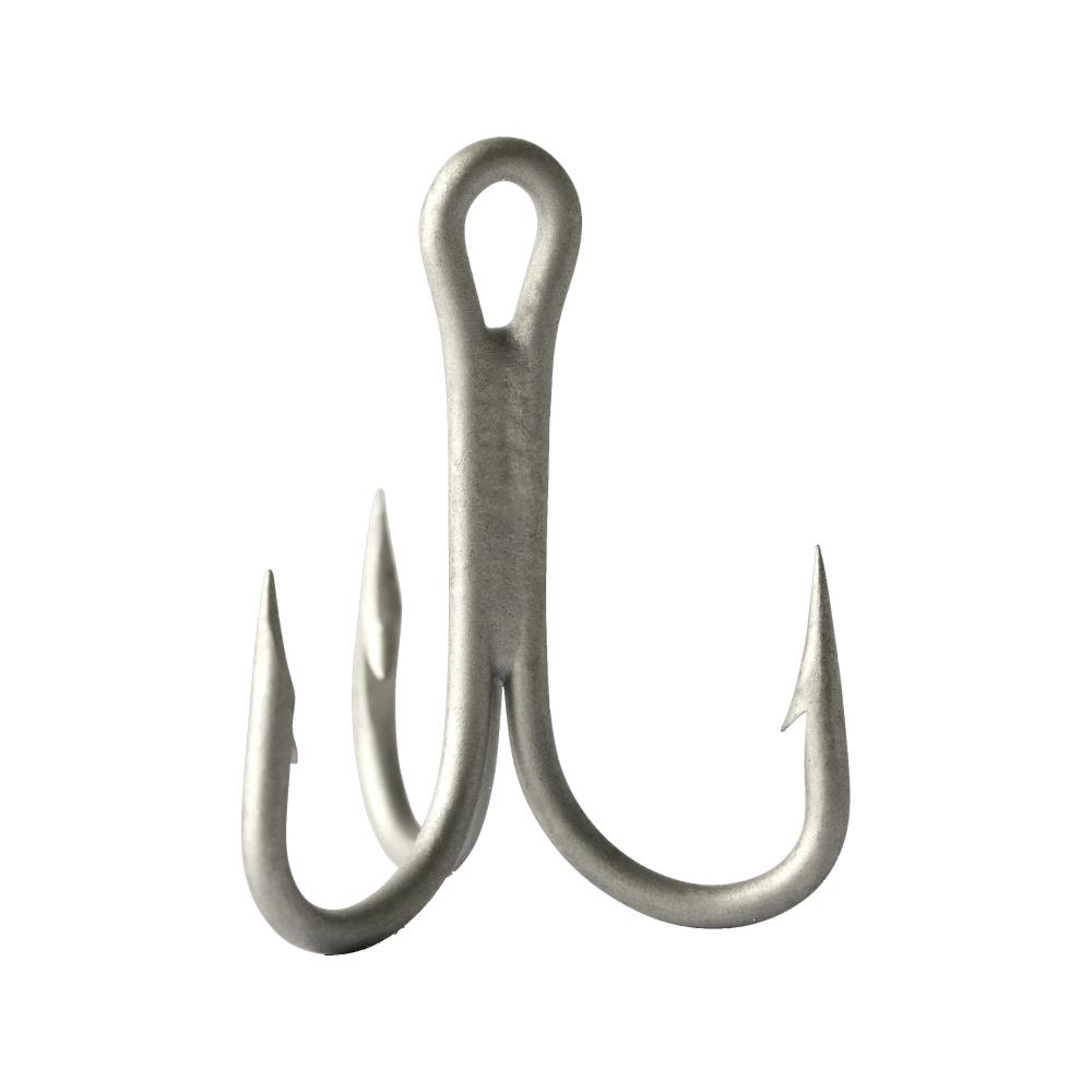 Mustad O’SHAUGHNESSY Treble Hook 9430-DS - 50 Stück - 2/0