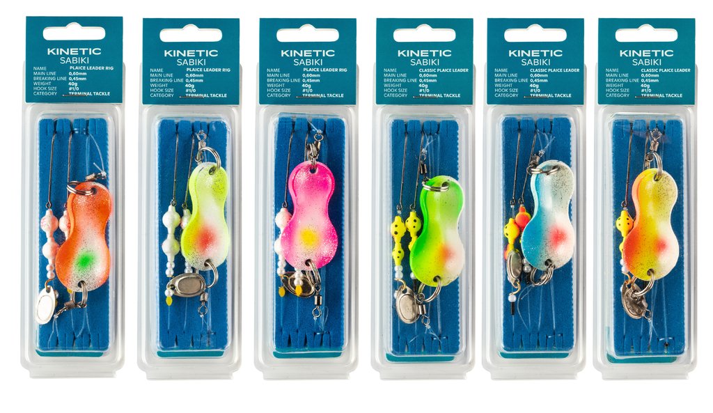Kinetic Sabiki Plaice Leader - Buttlöffel-Vorfach
