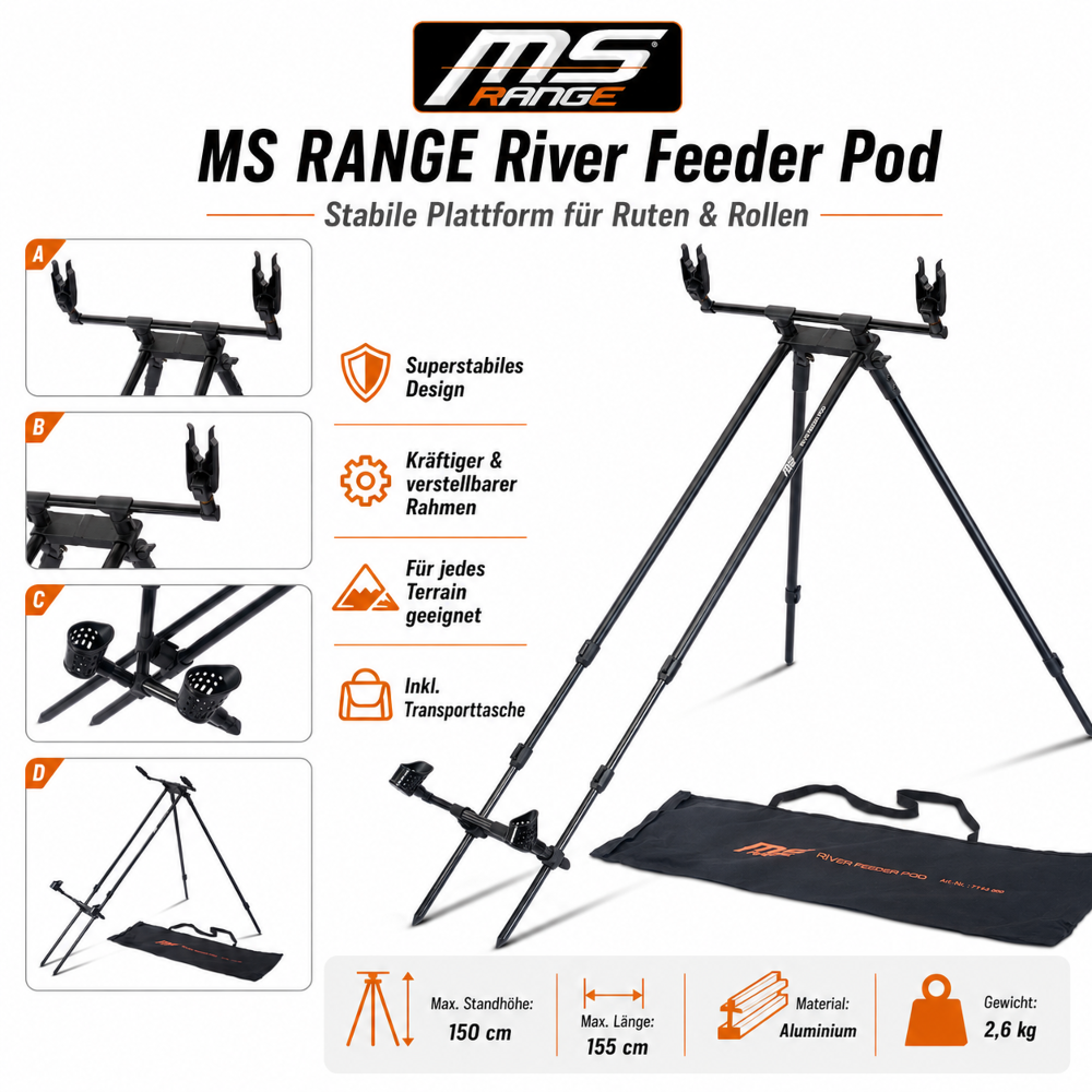 MS RANGE River Feeder Pod