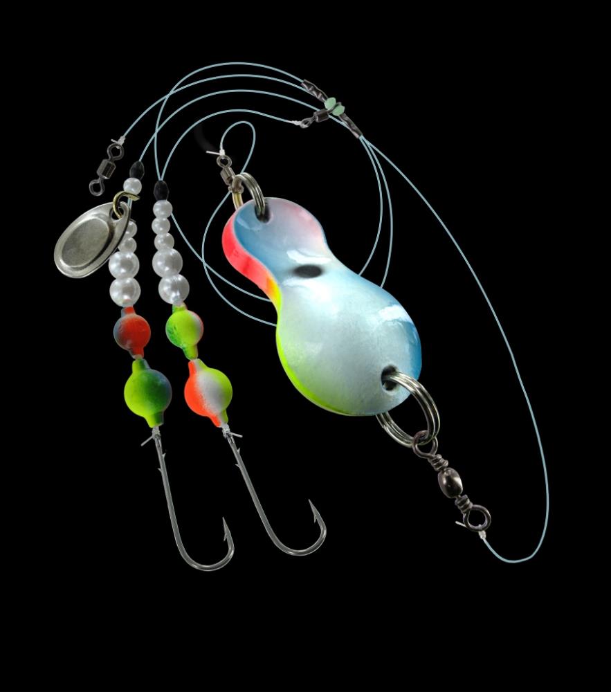 DEGA UV-aktiver Buttlöffel 100g - blue-green