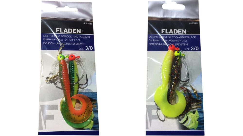 Fladen Curly Rig Double Tail 3/0 - Twister-Vorfach