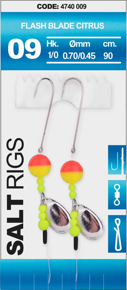 SPRO Salt Rig 9 - Flash Blade Citrus 1/0