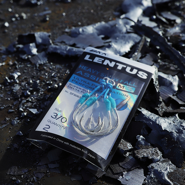 BKK SF Lentus M Slow Jigging Hooks - 3/0