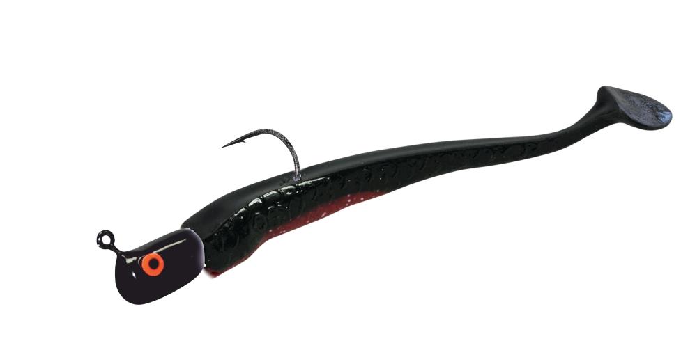 Hogy Paddle Shaker Tail 23cm with VMC Jig Head halloween