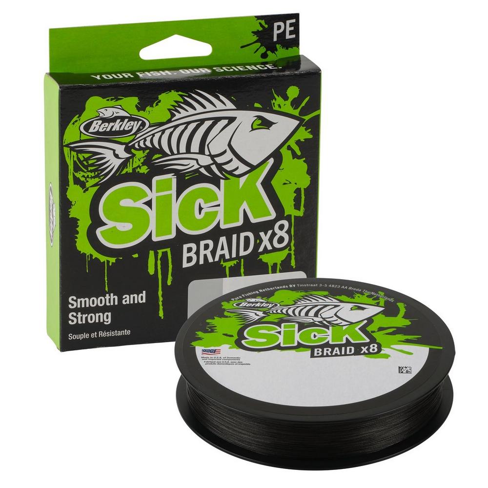 Berkley Sick Braid X8 Black 150m - 0,06mm - 5,4kg