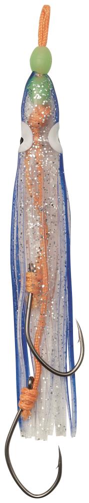 Kinetic Octopus-Makk - 2er Beifänger-Rig  - Blue UV