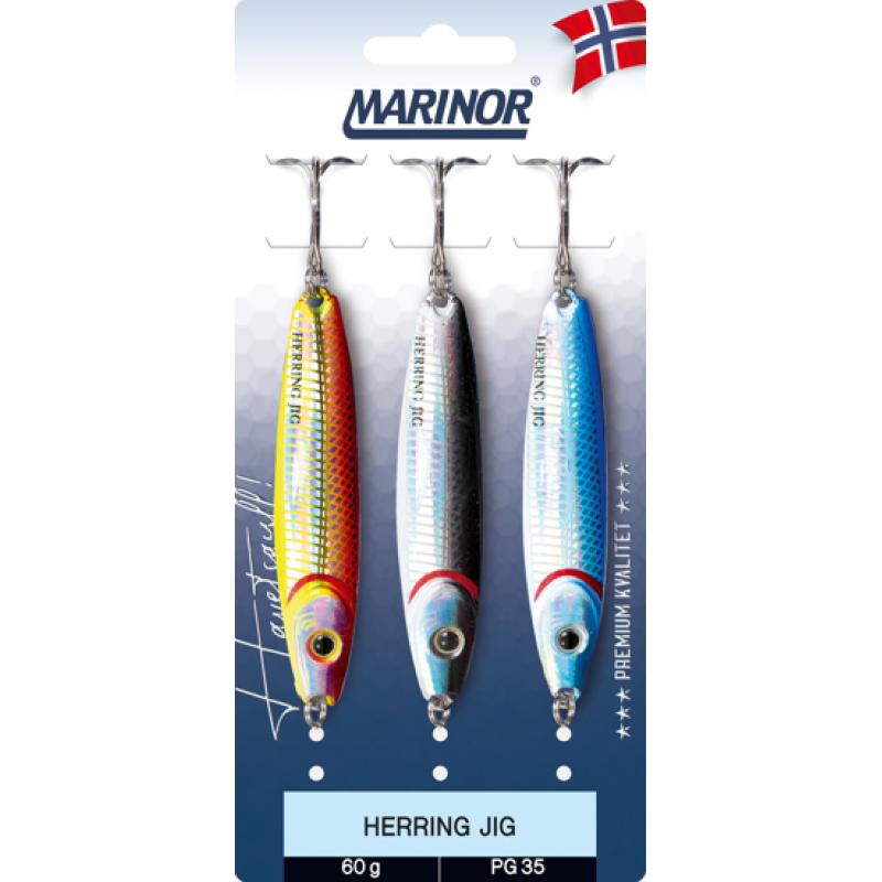 MARINOR Herring Jig - 3-teiliges Pilker-Set - 60g