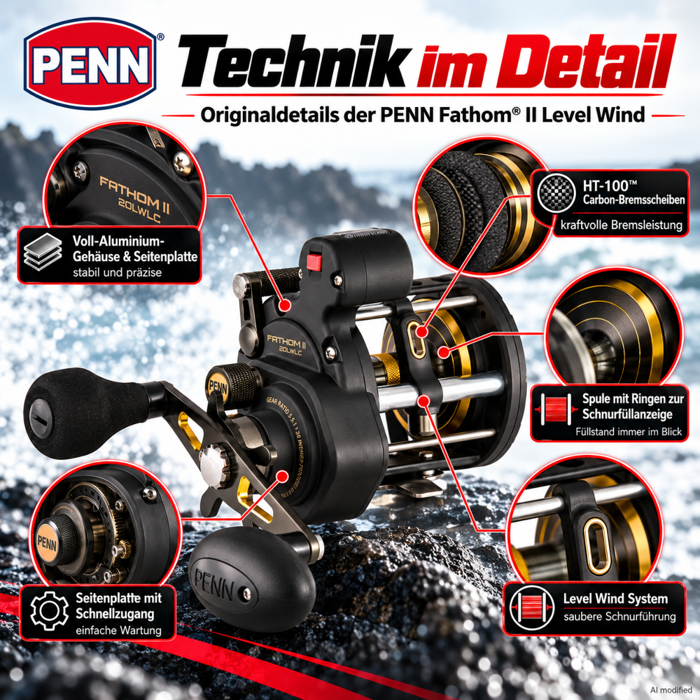 PENN Fathom® II 15 LW