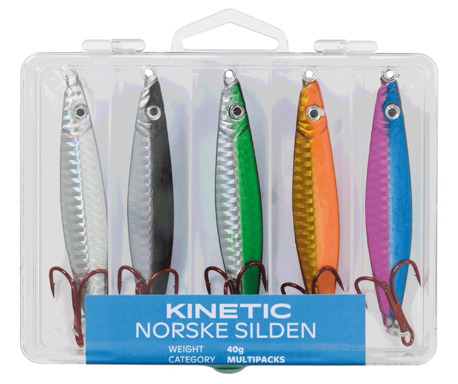 Kinetic Norske Silden - 5er Pilker-Set