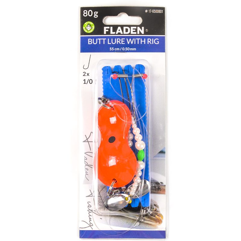 FLADEN Butt Lure with Pearl Boom 100g - Orange
