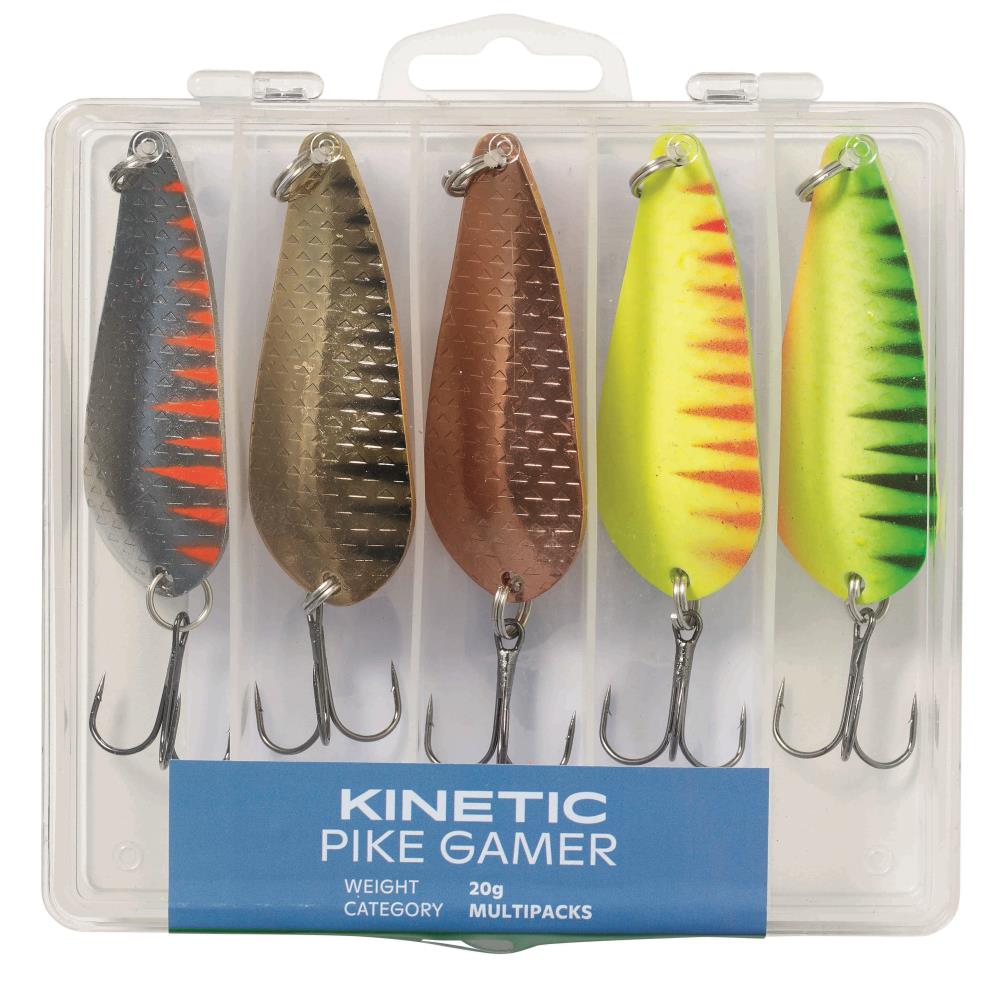 Kinetic Pike Gamer- Blinker Set - 5 Stück
