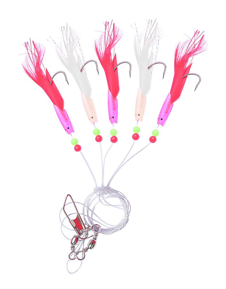 MARINOR Kroksett Rekeflue 1/0 - Reker Rig