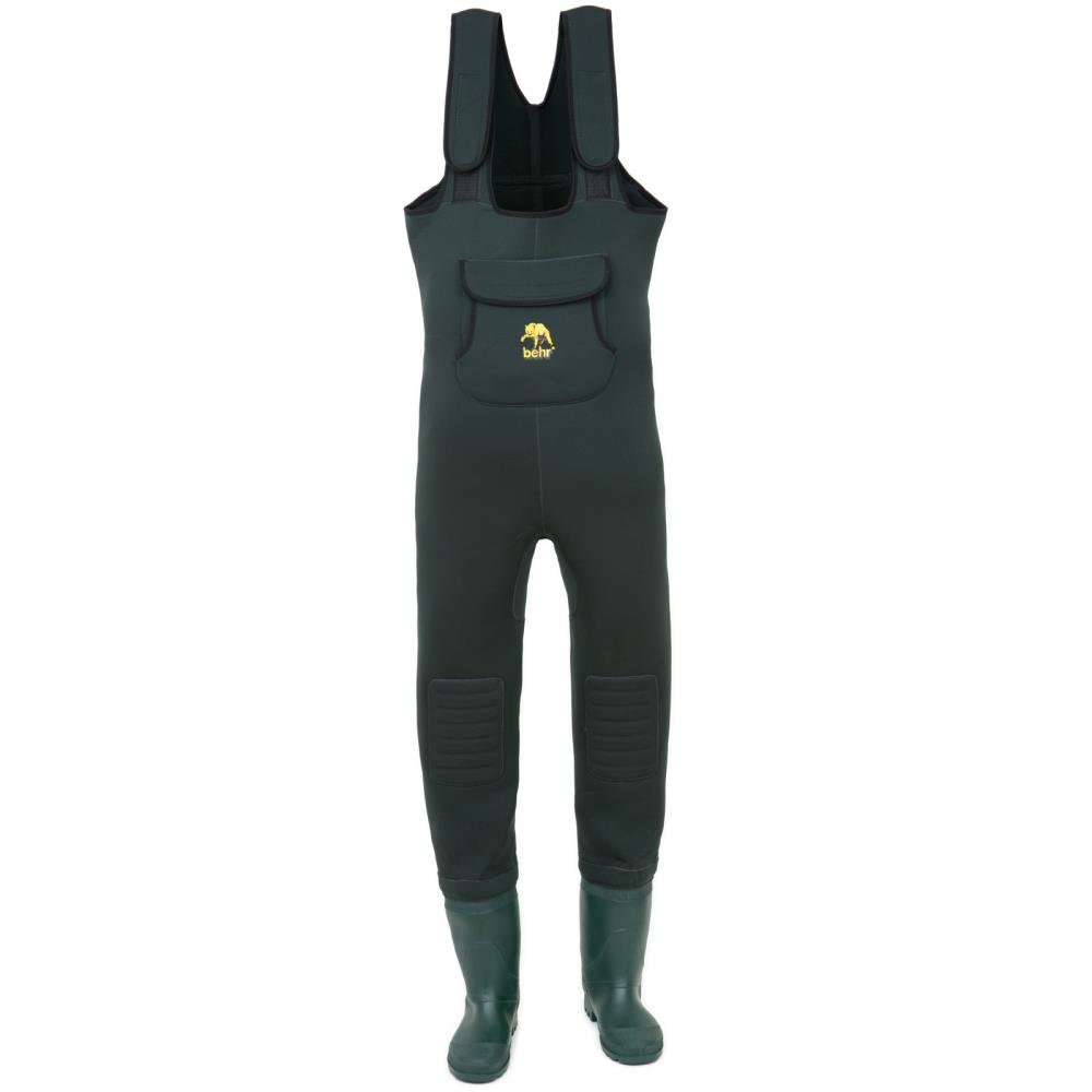 Behr "High-Back" Neoprene Waders Mould Sole  L - 42/43