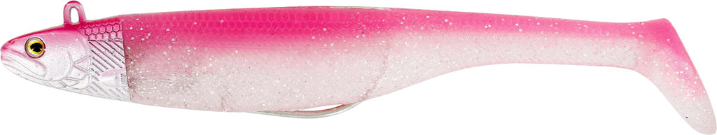 Westin Magic Minnow Jig - Gummifisch 12g - Glowing Lipstick