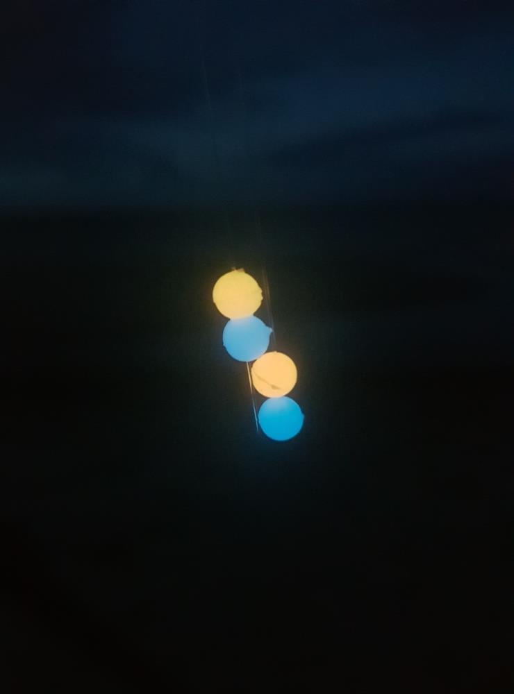 Jenzi Luminous Soft Beads Luminous Pink