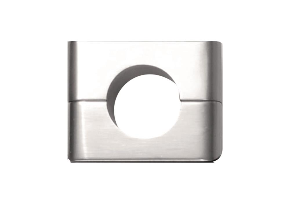 Wiggler Aluminium Bootsrutenhalter-Befestigung 25mm