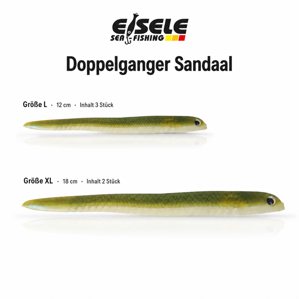 Eisele Sea-Fishing Doppelganger Sandaal Blister 18cm - 2 Stk
