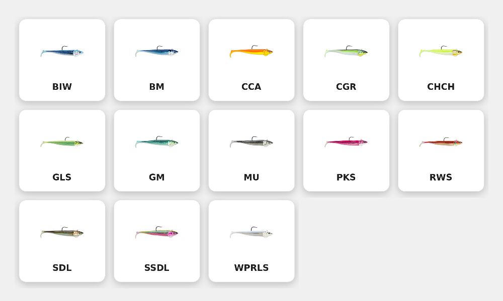 STORM 360GT Biscay Minnow Shad 16cm - 94g (JH 73g) - CHCH